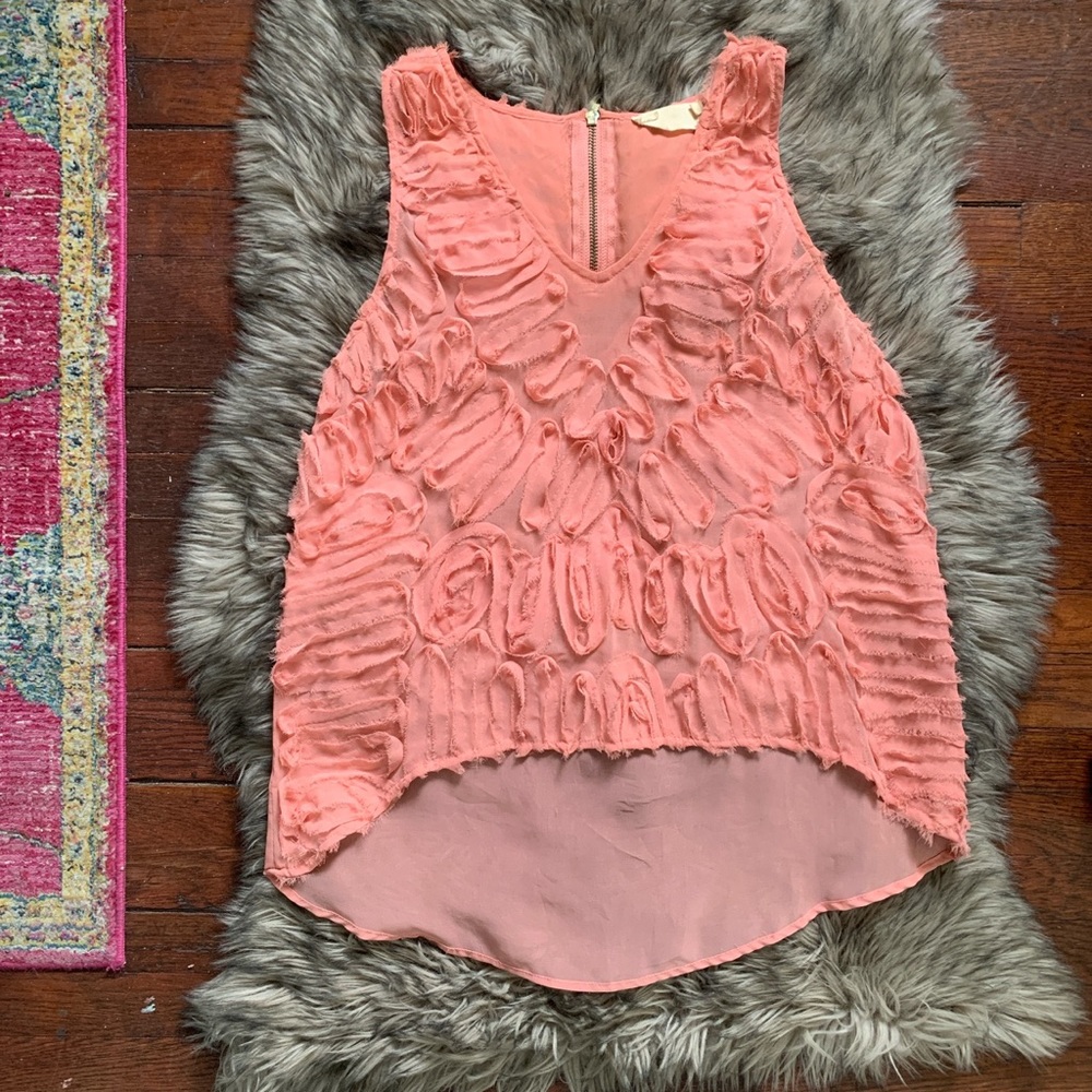 ♡PEACHY SHEER BLOUSE♡